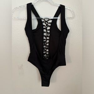 Black bathing suit